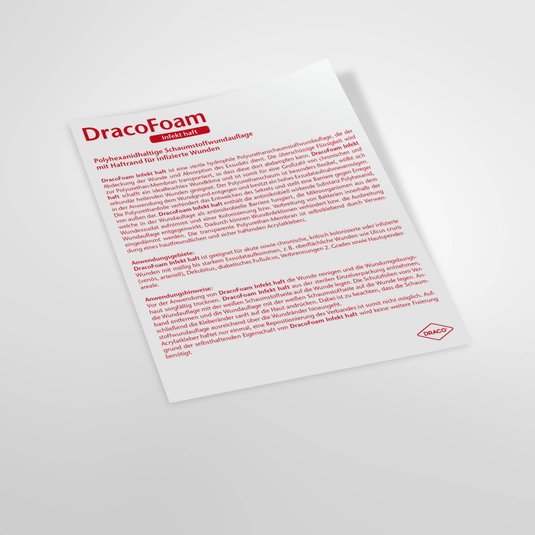 Vorschau Gebrauchsanweisung DracoFoam Infekt haft