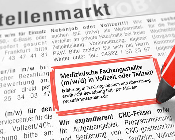 Stellenausschreibungen für MFA