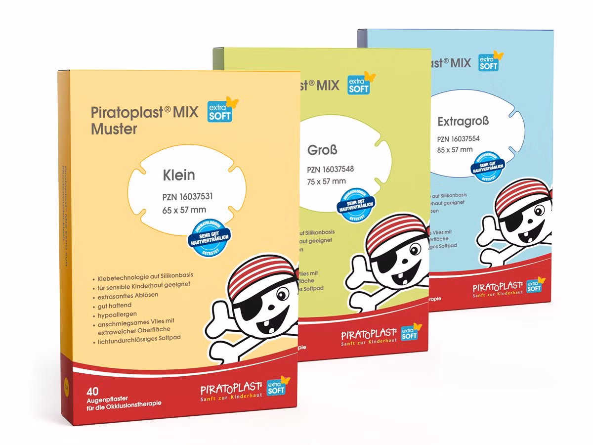 Augenpflaster Musterpackung in allen Größen