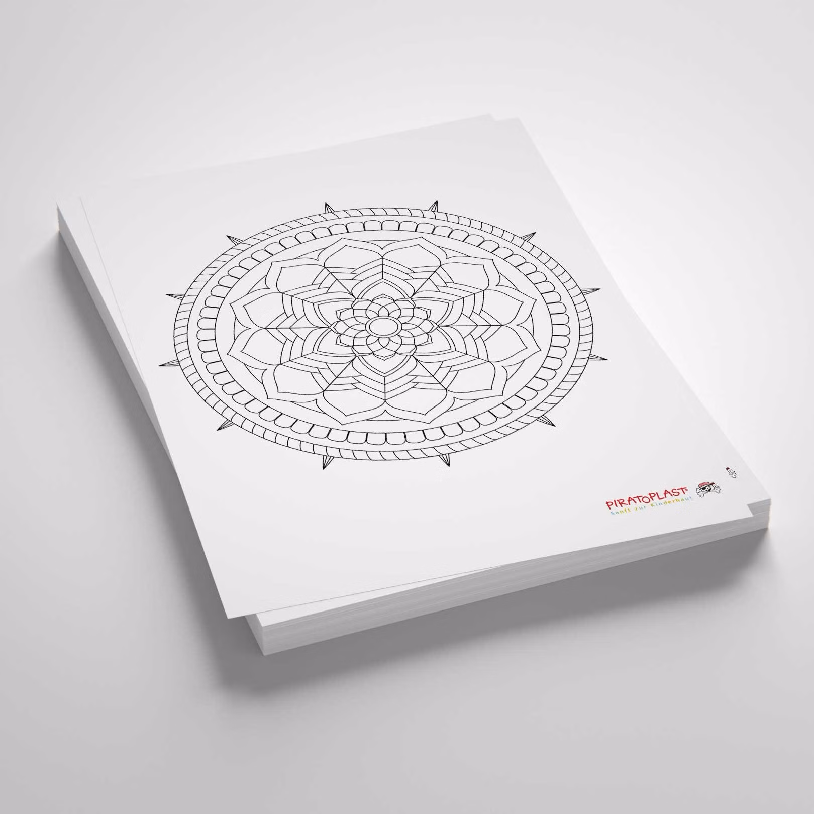 Mandala Motiv Blume 6