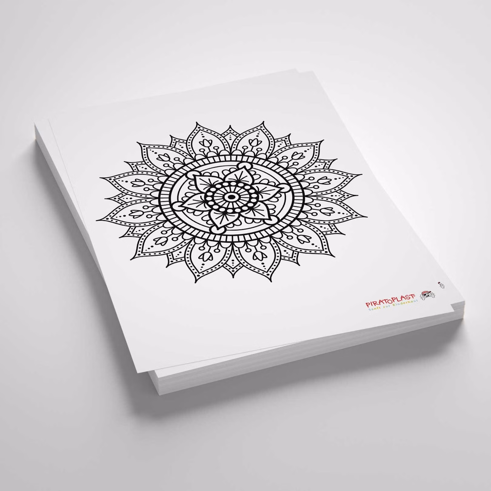 Mandala Motiv Blume 4