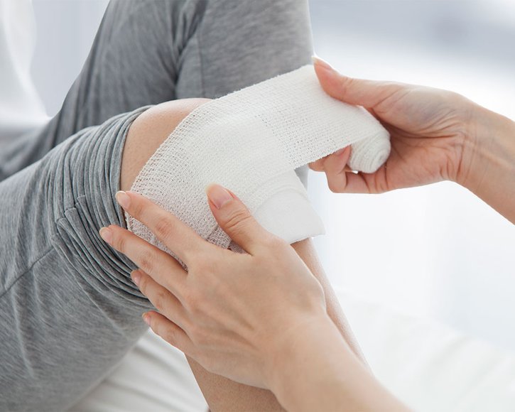 Neue Form der Wundkontrolle: Verband wechselt die Farbe