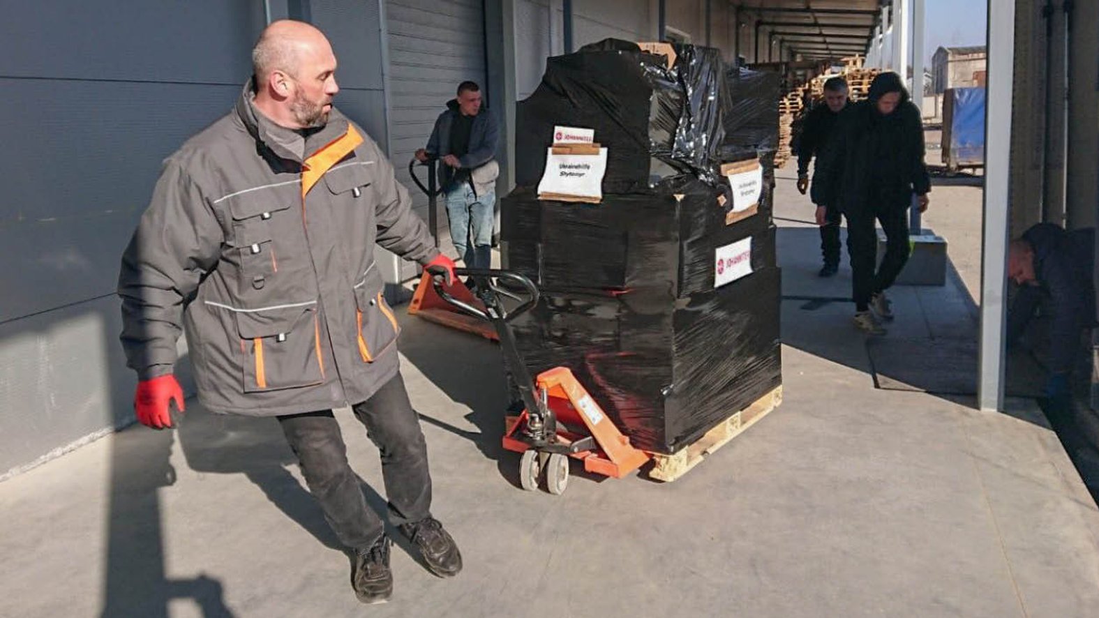 Johanniter Spenden für Ukraine