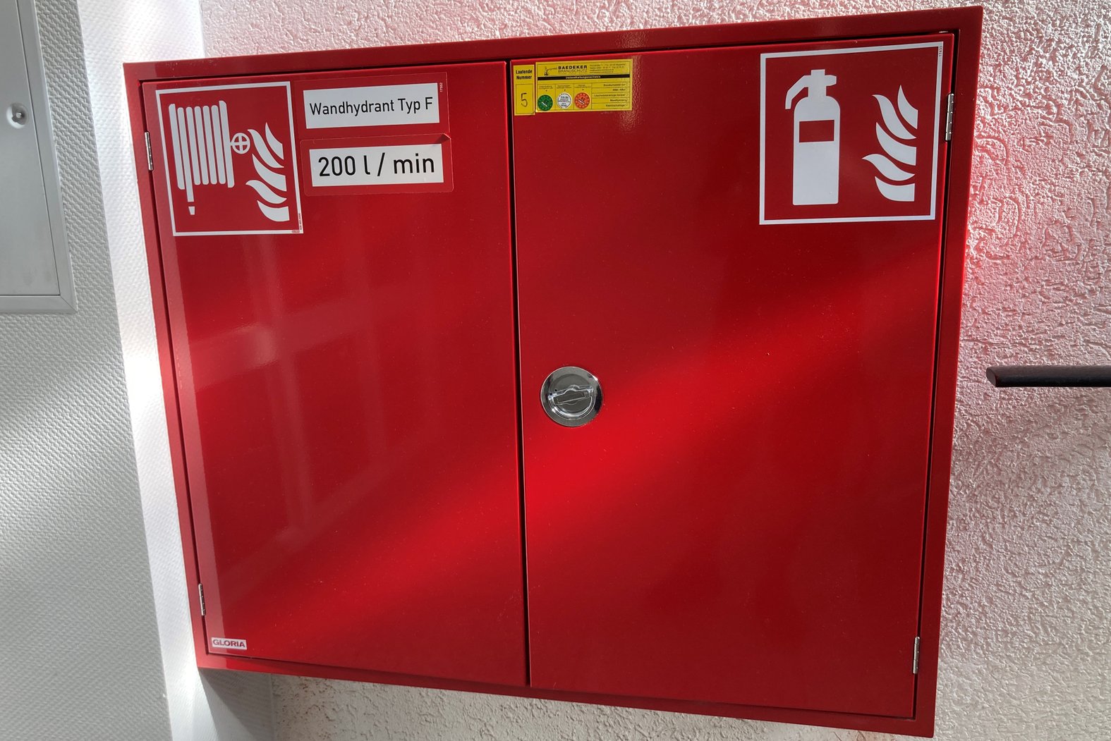 Brandschutz: Wandhydrant