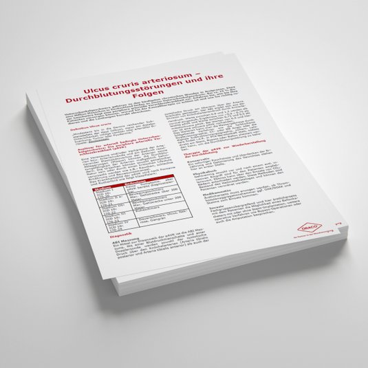 Handout: Ulcus cruris arteriosum