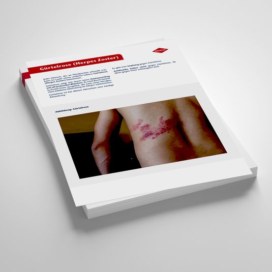 Vorschaubild Lernzettel Gürtelrose PDF