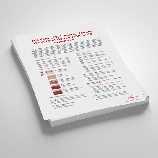 Vorschaubild Handout: Mit dem „TILI-Score“ lokale Wundinfektionen frühzeitig erkennen
