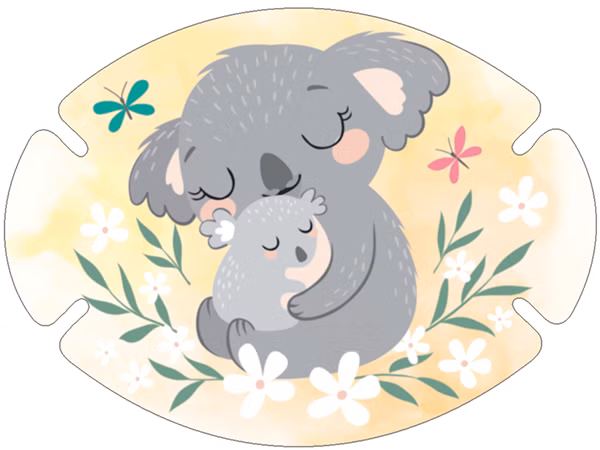 augenpflaster-motiv-koala.png Mama Koala hält Baby Koala in den Armen