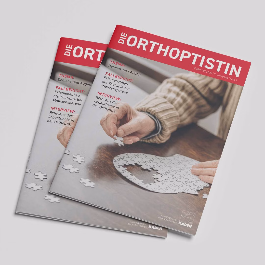 Fachzeitschrift Die Orthoptistin Ausgabe 1/2020