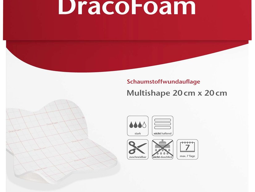 DracoFoam Multishape 20x20cm, Packshot