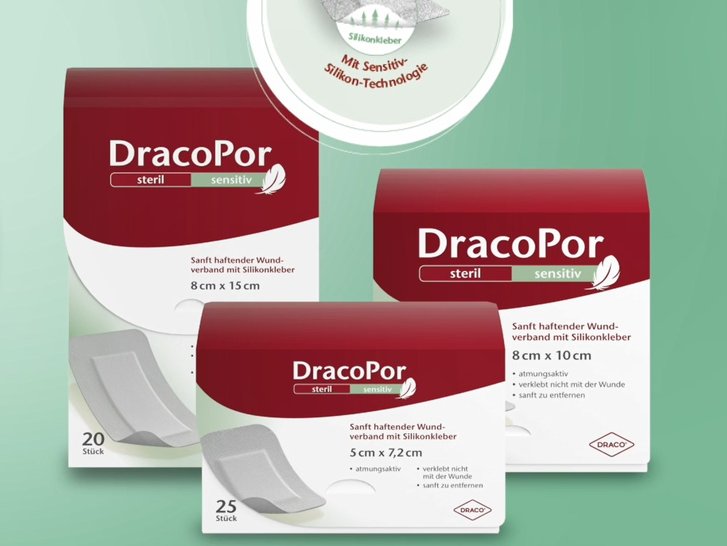 Dracopor sensitiv, neue Packungsgrößen für den SSB