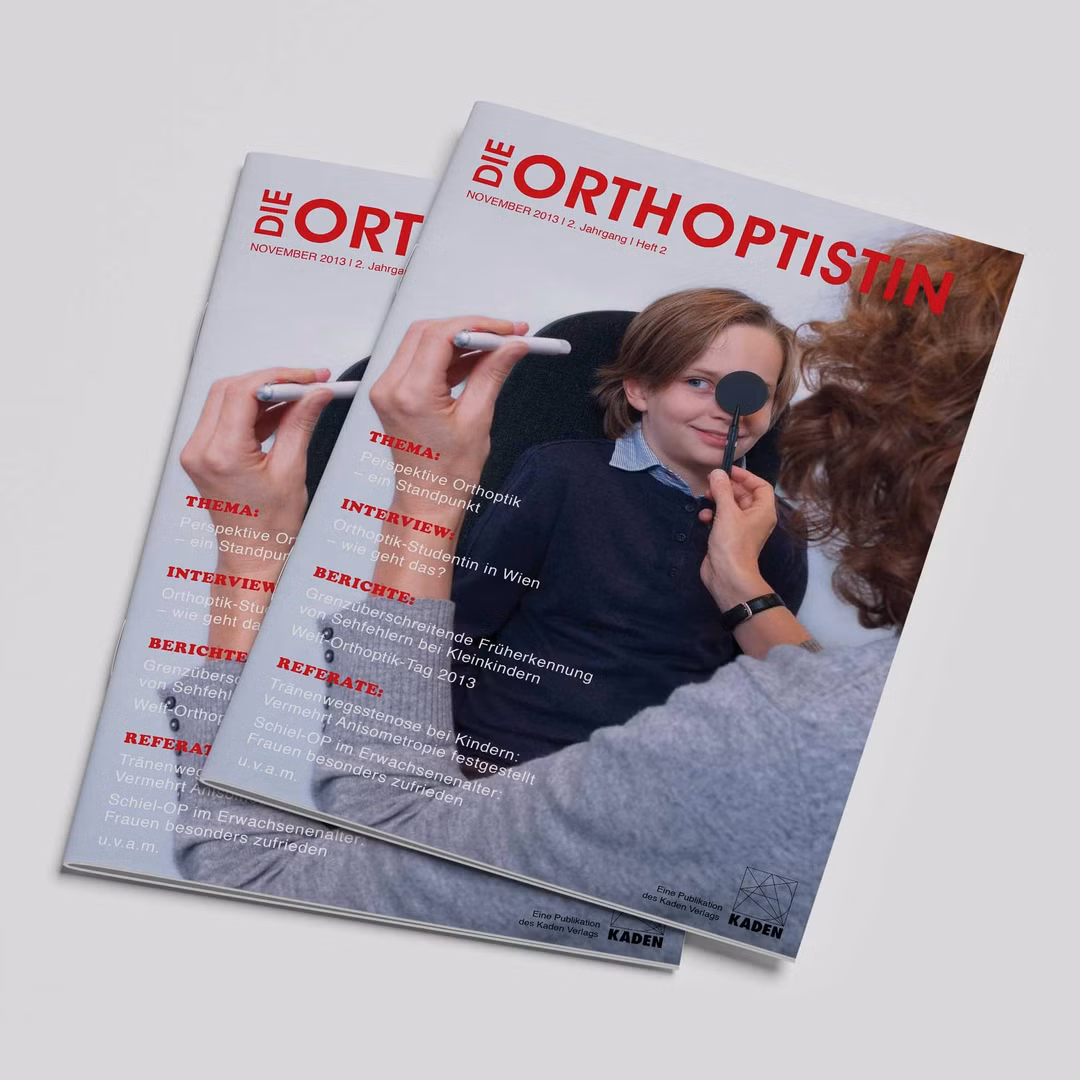 Fachzeitschrift Die Orthoptistin Ausgabe 2/2013