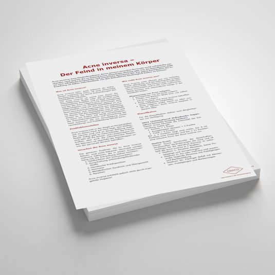 Vorschaubild Handout: Acne Inversa – Der Feind in meinem Körper
