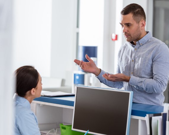 Patientenbeschwerden in der Arztpraxis