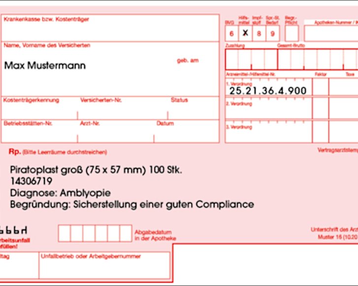 Praxistipp: Hilfsmittel weiterhin auf Muster 16 verordnen 