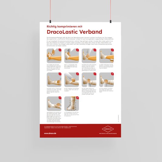 Vorschaubild Poster Kompressionstherapie richtig anlegen