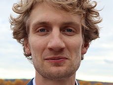 Moderator Florens Goldbeck