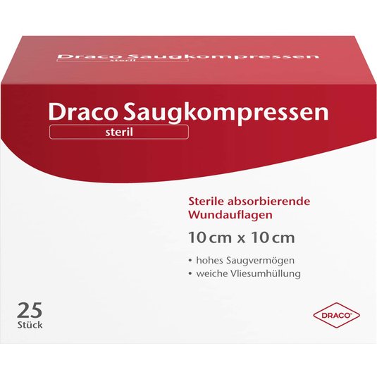 Draco Saugkompressen, steril, Packshot