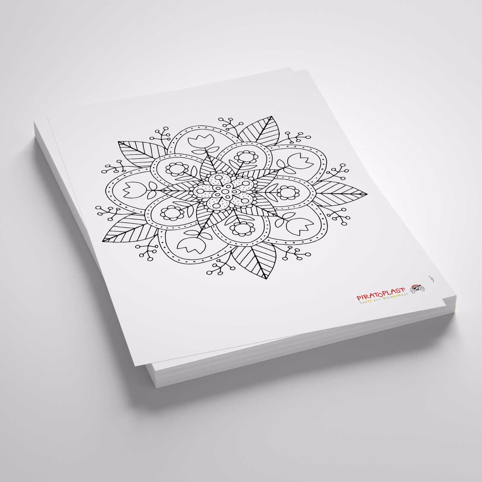Mandala Motiv Blume 3