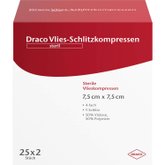 Draco Vlies-Schlitzkompressen steril, Packshot