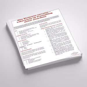 Handout: Was Blutwerte verraten – Laborwerte im Praxisalltag sicher einordnen