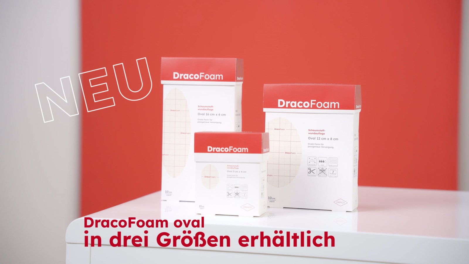 DracoFoam oval, Video