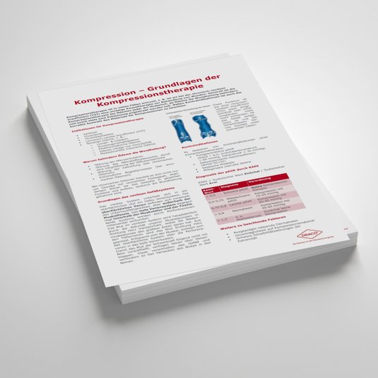 Handout: Grundlagen der Kompressionstherapie